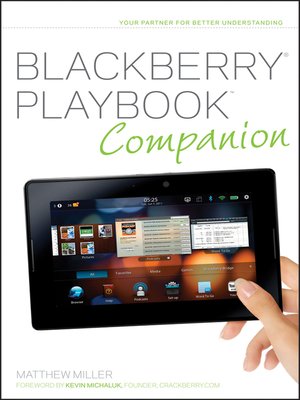 cover image of BlackBerry PlayBook Companion